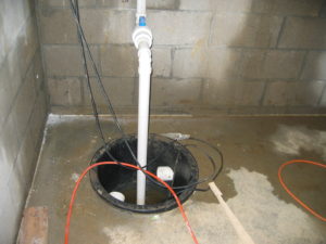 basement sump pump failure in Northeast Wisconsin call CCS Property Services