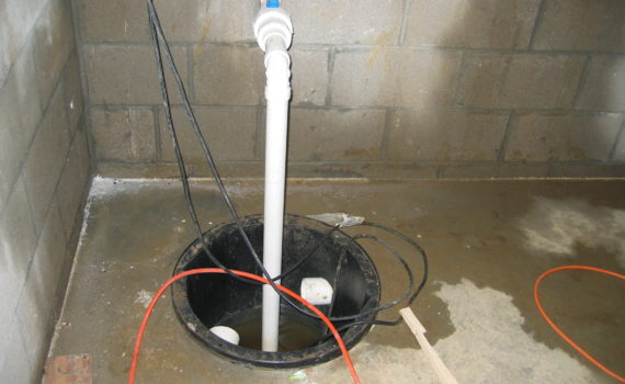 basement sump pump failure in Northeast Wisconsin call CCS Property Services